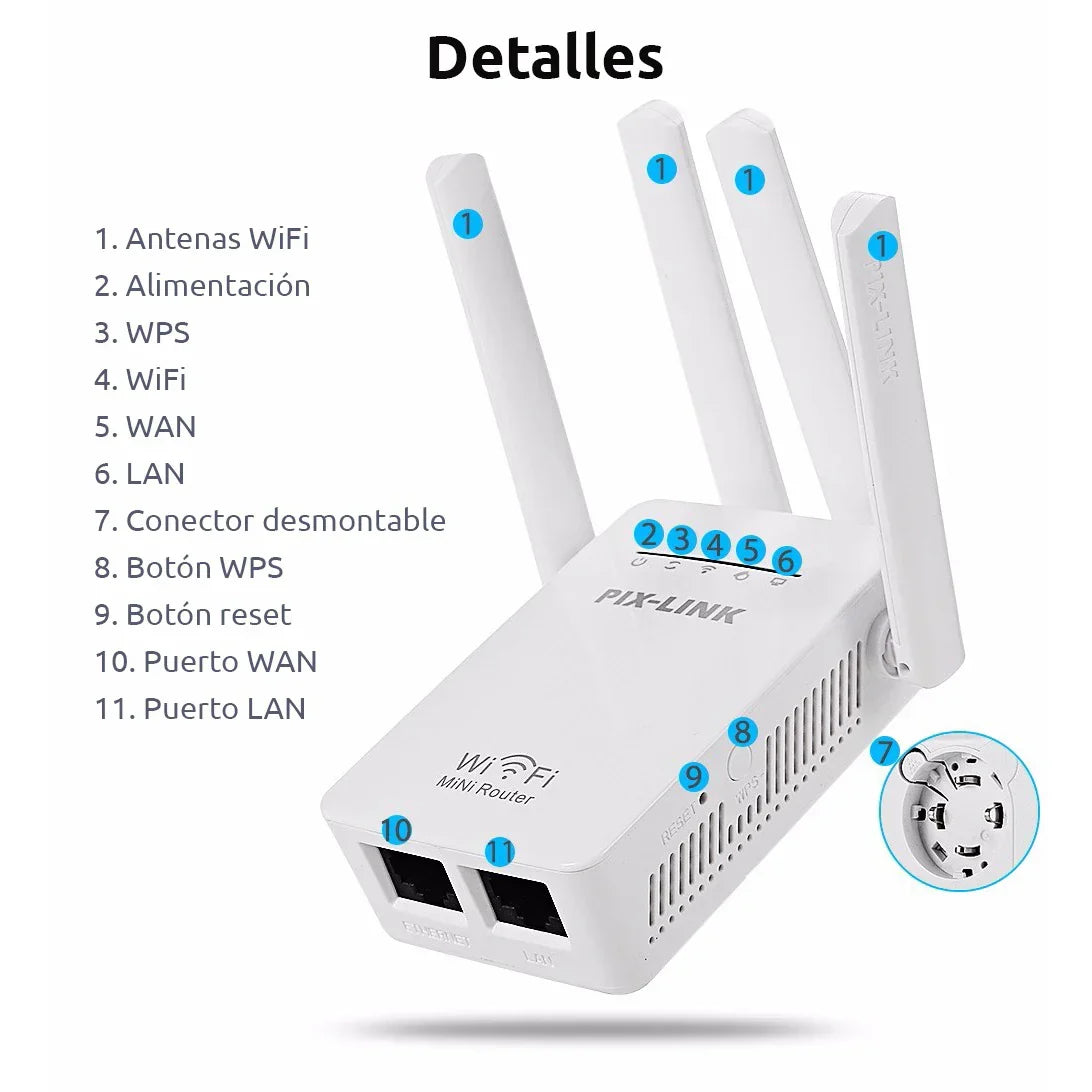 Router Repetidor UltraLink 5G 300M - [¡récord internacional de ventas!]